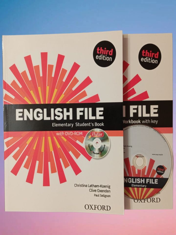 English File Elementary (Third edition) Students Book + Workbook with ...