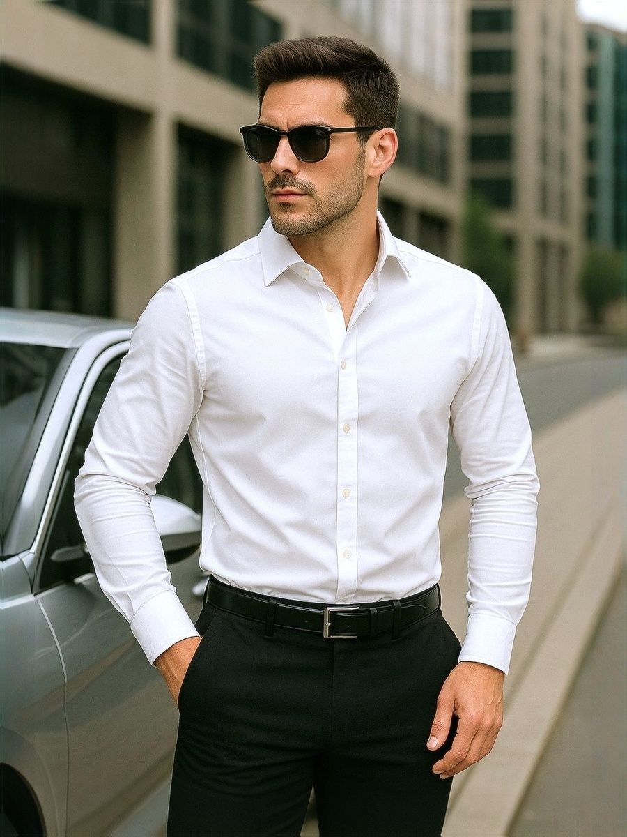 РубашкаHumanProspectSLIMFIT
