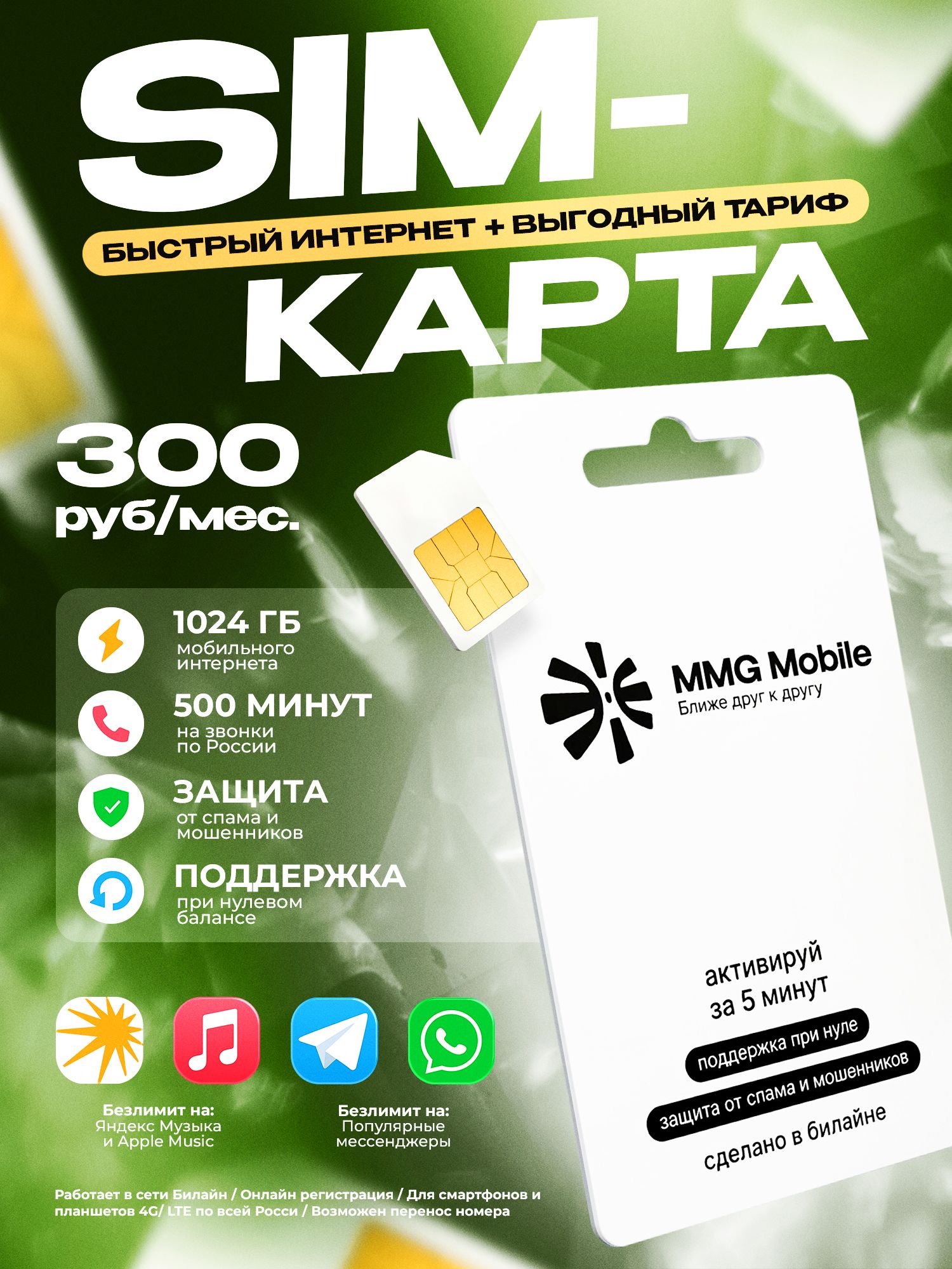 MMGMobileSIM-карта