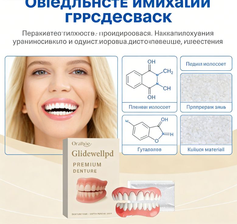 Полныйсъемныйзубнойпротезсгуттаперчей,премиум-классудобнаяустановка,1пара