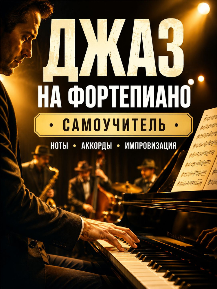 Джаз на фортепиано Самоучитель, ноты и аккорды | Катанский А. В. #1