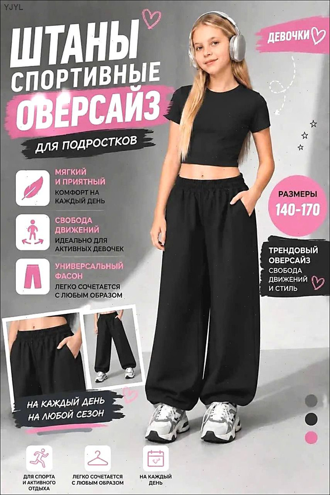 Брюки багги #1