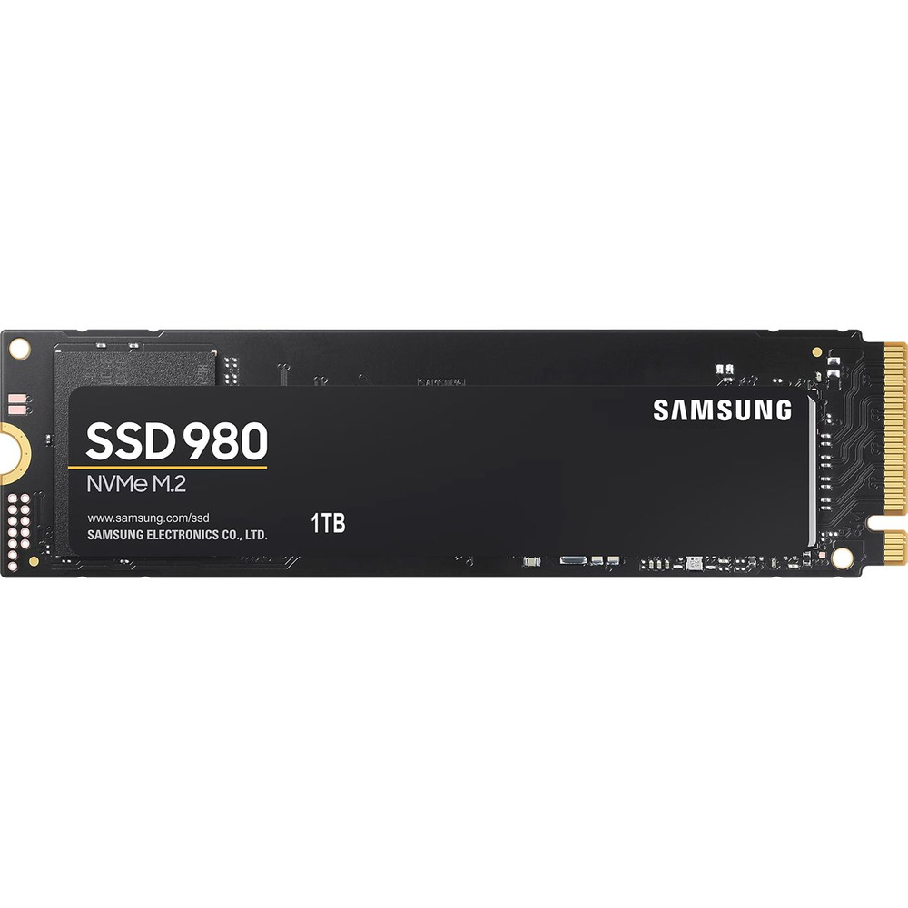 1 ТБ Внутренний SSD-диск Samsung 1ТБ 980 (MZ-V8V1T0BW) (8806090572210 ...