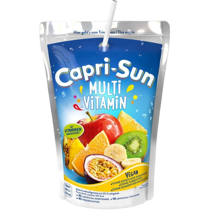 Capri-Sun Multi Vitamin мультифруктовый сокосодержащий безалкогольный негазированный напиток  #1