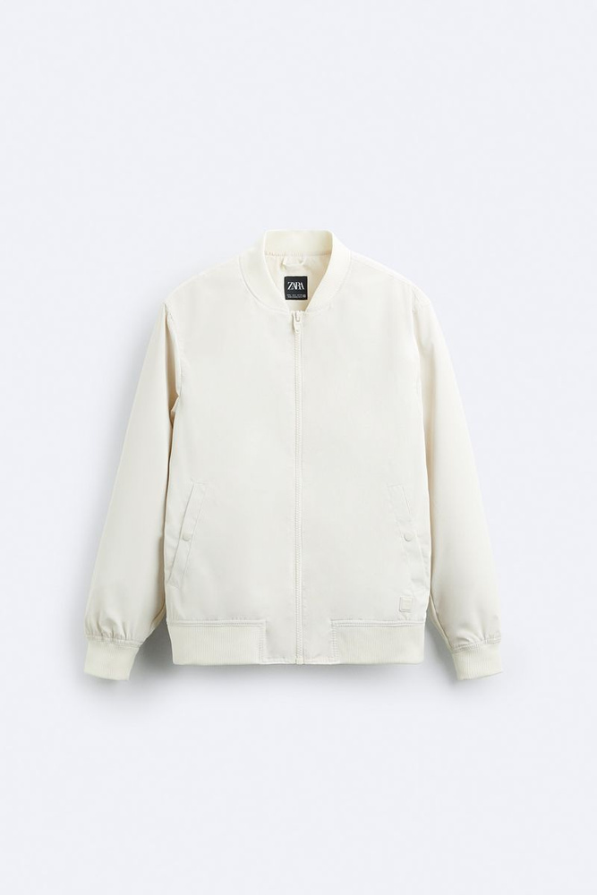 Fleece bomber zara best sale