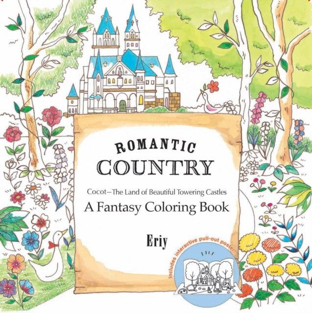 Romantic Country: A Coloring Book #1