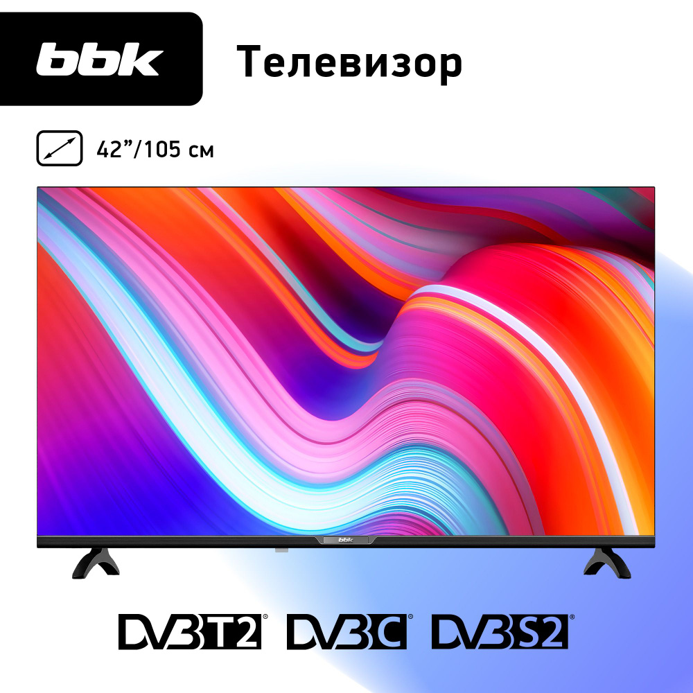BBK Телевизор 42LEM-1060/FTS2C 42" Full HD, черный #1