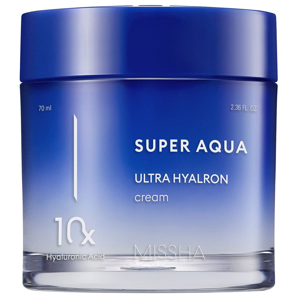 Missha Увлажняющий Крем для лица Aqua Ultra Hyalron 70мл #1