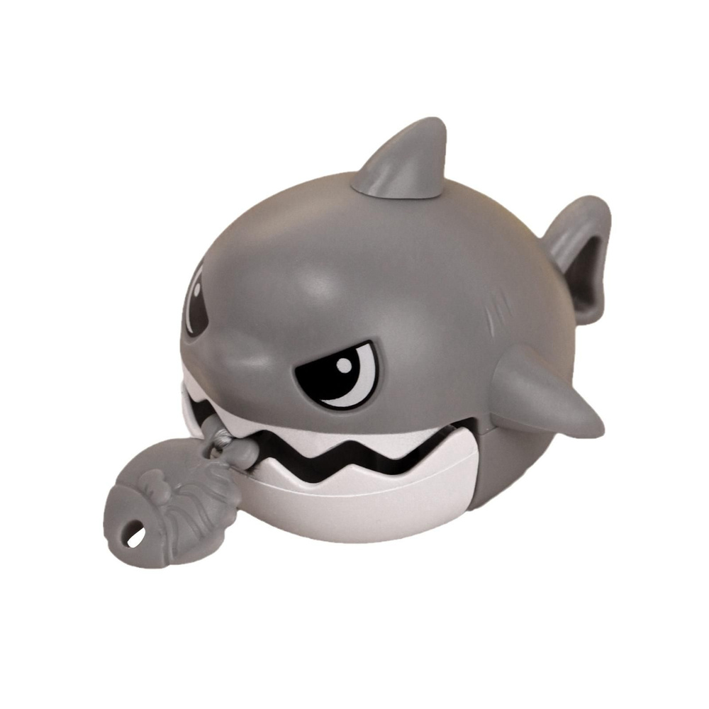 Заводная движущаяся игрушка для детей. Игрушка с акулой. 9смx6,4смx5 ...