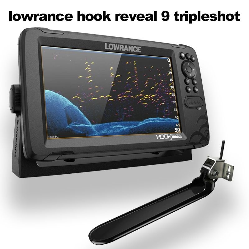 Эхолот-картплоттер Lowrance Hook Reveal 9 TripleShot - купить с ...