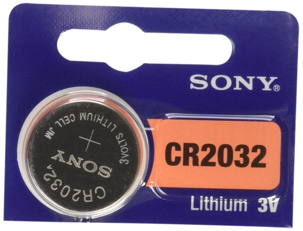 Sony Батарейка CR2032, Li-ion тип, 3 В, 1 шт #1