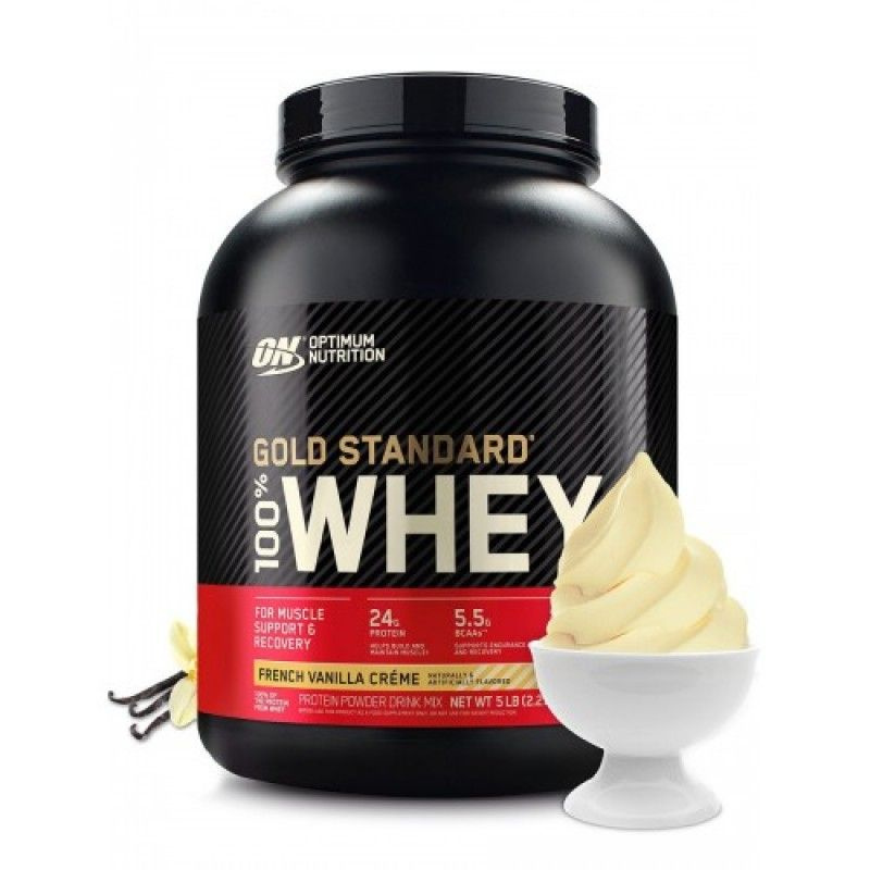 Протеин Optimum Nutrition 100% Whey Gold Standard 2270г Ванильное ...