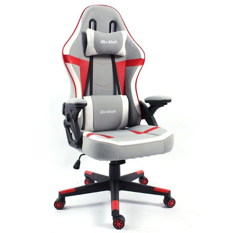 CyberZone Игровое компьютерное кресло, красный с черным 55 #1
