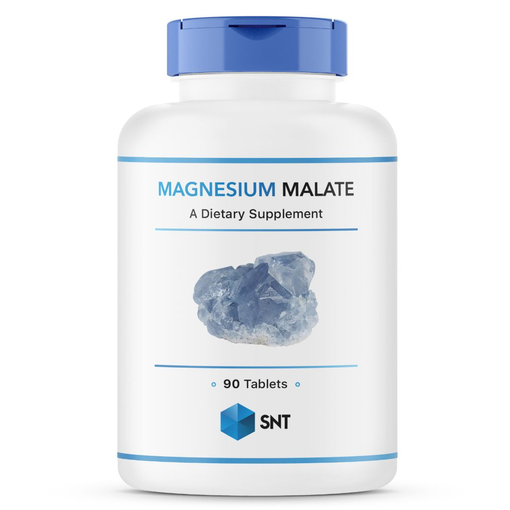 СНТ МАЛАТ МАГНИЯ, SNT MAGNESIUM MALATE, 90 таб. #1