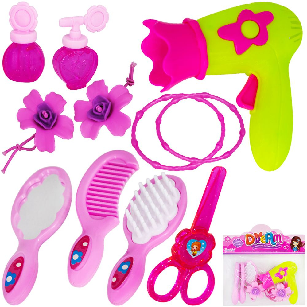 Набор аксессуаров для куклы / Набор парикмахера, 9 предметов - купить с ...