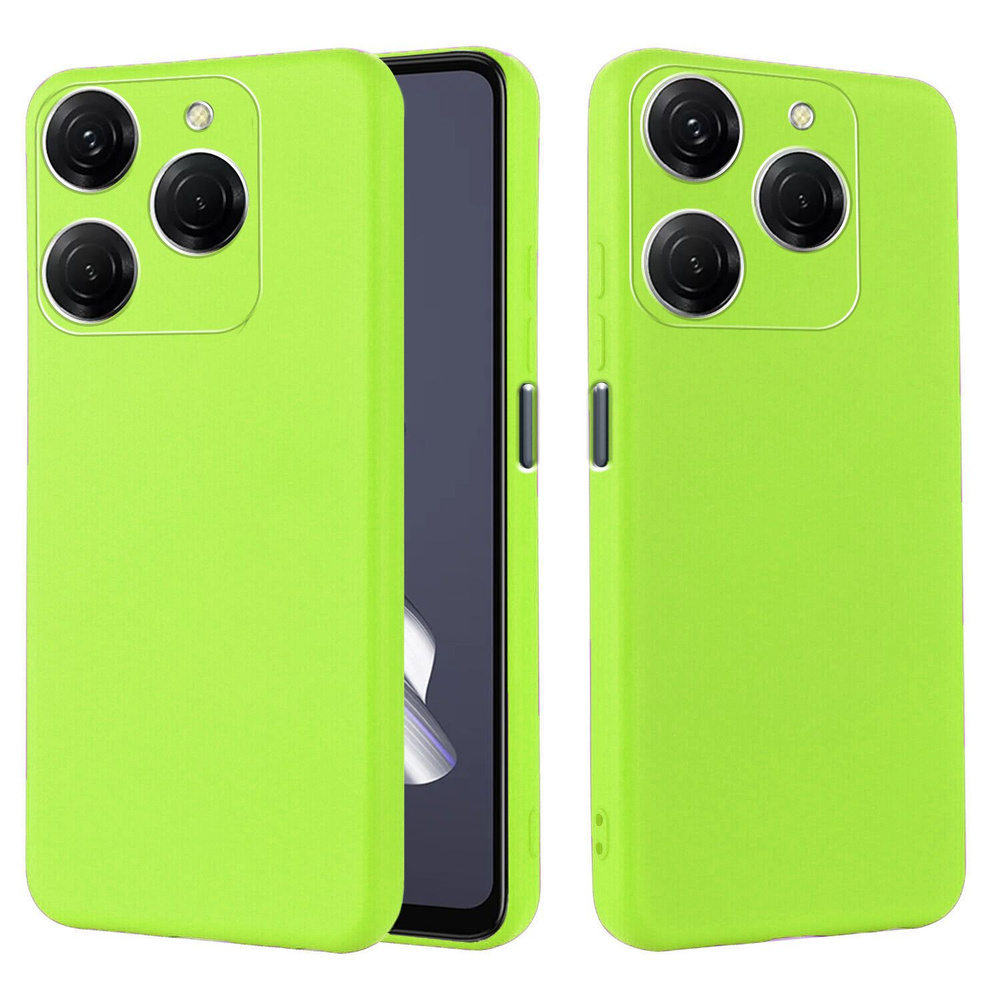 Силиконовый чехол для Tecno Spark 20 Pro / Техно Спарк 20 Про, soft ...