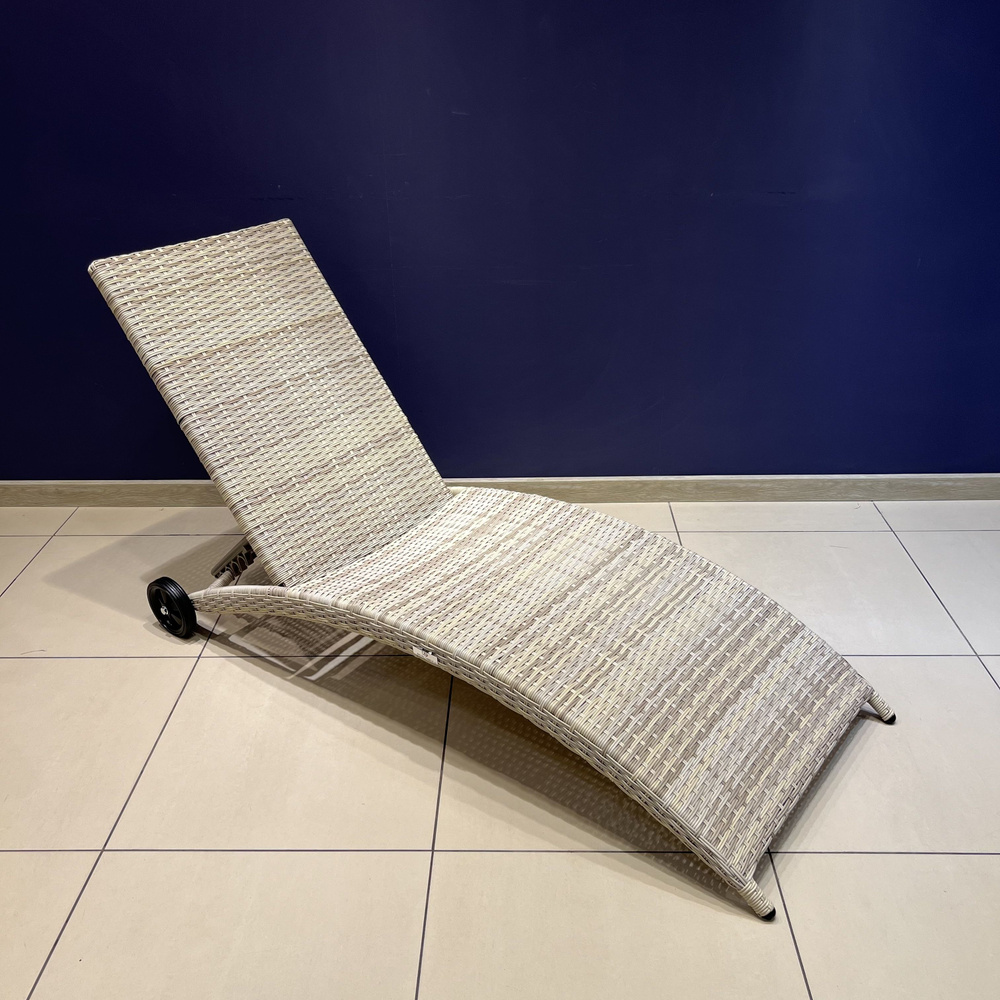 Royal Family Шезлонг,Искусственный ротанг (пластик), Металл,198х64х35см ...