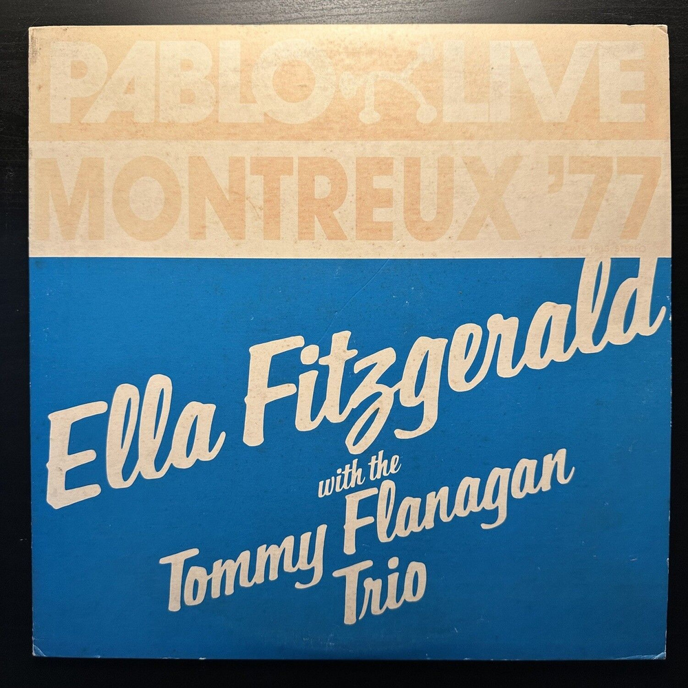 Виниловая пластинка Ella Fitzgerald With The Tommy Flanagan Trio Montreux '77 (Япония 1977г.)  #1