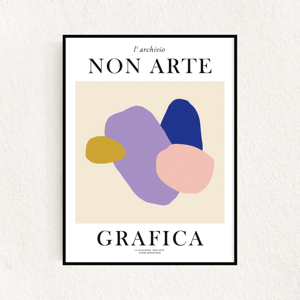 Постер "Non Arte Grafica 01" 21х30см #1