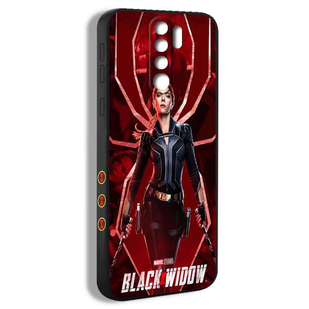 чехол для смартфона Подходит для Xiaomi Redmi Note 8 Pro Чёрная вдова Наташа Романофф Marvel DLR19  #1