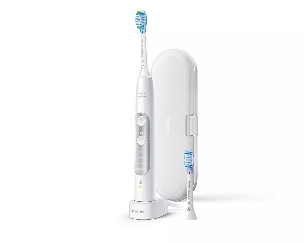 Philips Sonicare Электрическая зубная щетка Expertclean 7500 sonicare/, белый  #1