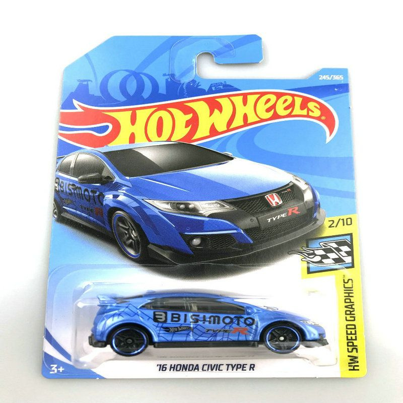 Машинка Hot Wheels Collection Alloy car model 16 HONDA CIVIC TYPE R #1