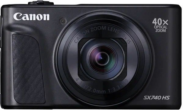Canon Компактный фотоаппарат POWERSHOT SX740 BLACK, черный #1
