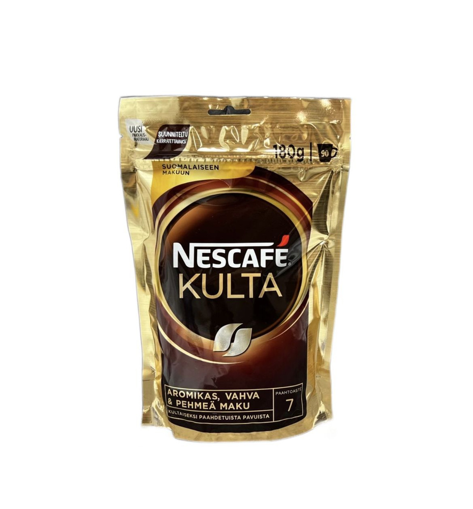 Растворимый кофе Nescafe Kulta, 180 гр. Финляндия - купить с доставкой ...