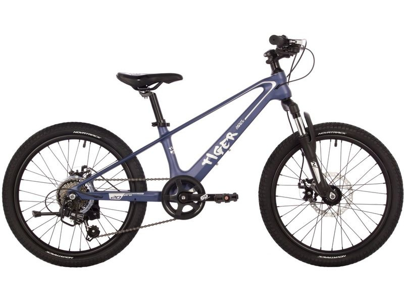 Складной велосипед Novatrack Tiger Pro 20, год 2024, цвет Синий ...