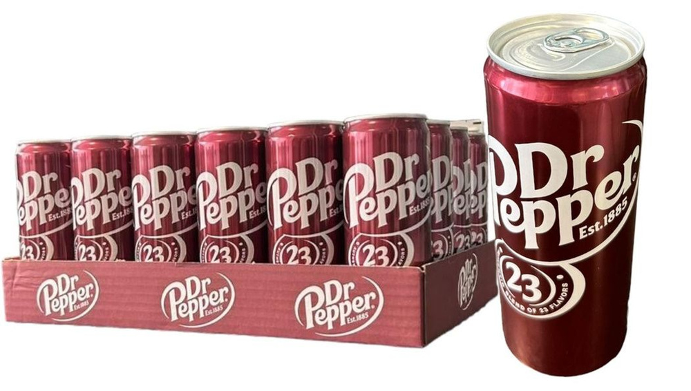 Dr.Pepper classic / Польша , 24шт. х 0,33л. #1