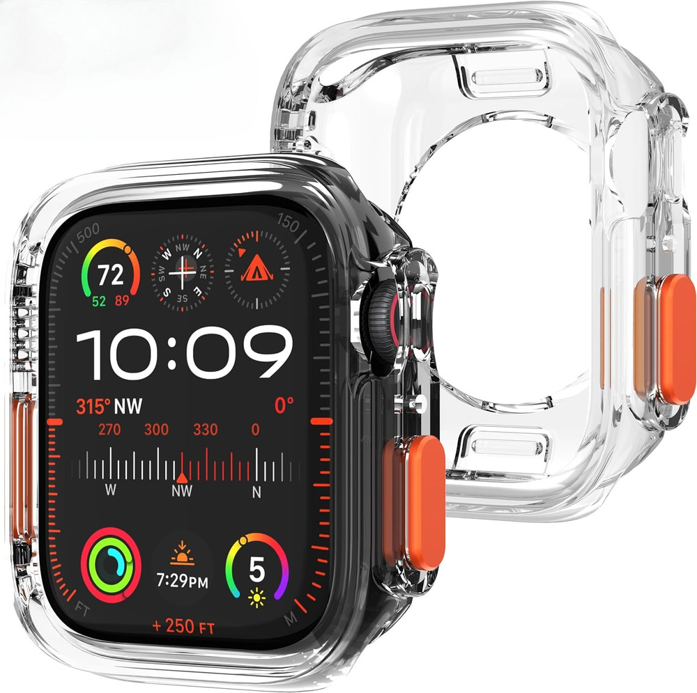 Чехол для часов из ТПУ для Apple Watch Series 9 8 7 6 5 4 Series SE SE 2 45 мм 44 мм  #1