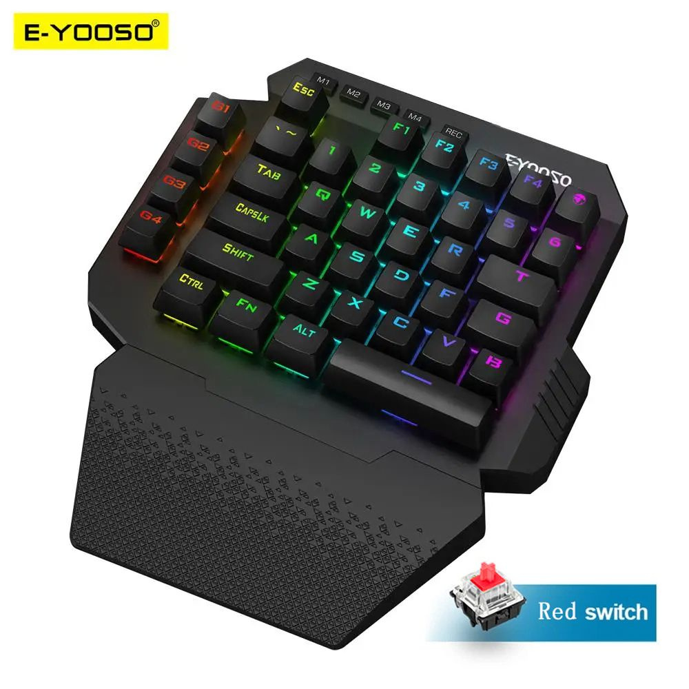Игровая клавиатура беспроводная K700, (Outemu Red), Английская ...