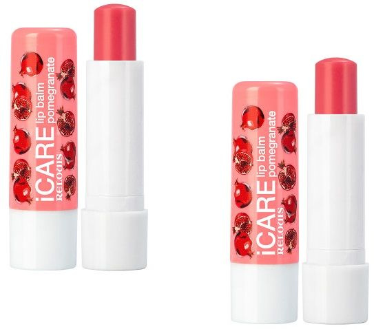 Relouis Gold Бальзам-уход для губ iCARE lip balm pomegranate 2 шт. #1