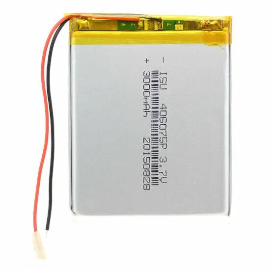 Аккумулятор для планшета универсальный (Irbis / Tecno) 80*60*4 мм 3.7v 3000 mAh  #1