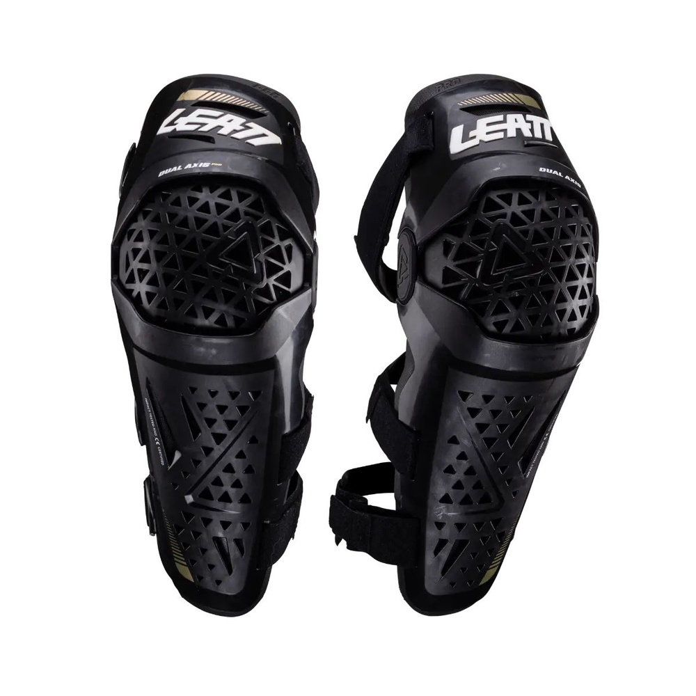 Наколенники кросс/эндуро LEATT Dual Axis Pro Knee & Shin Guard, Black 2024, размер S/M  #1