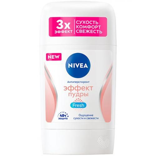 Nivea Дезодорант-стик женский Эффект пудры Fresh, 40 мл/ #1