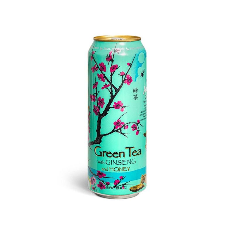 Напиток AriZona Green Tea With Ginseng And Honey 650 мл #1