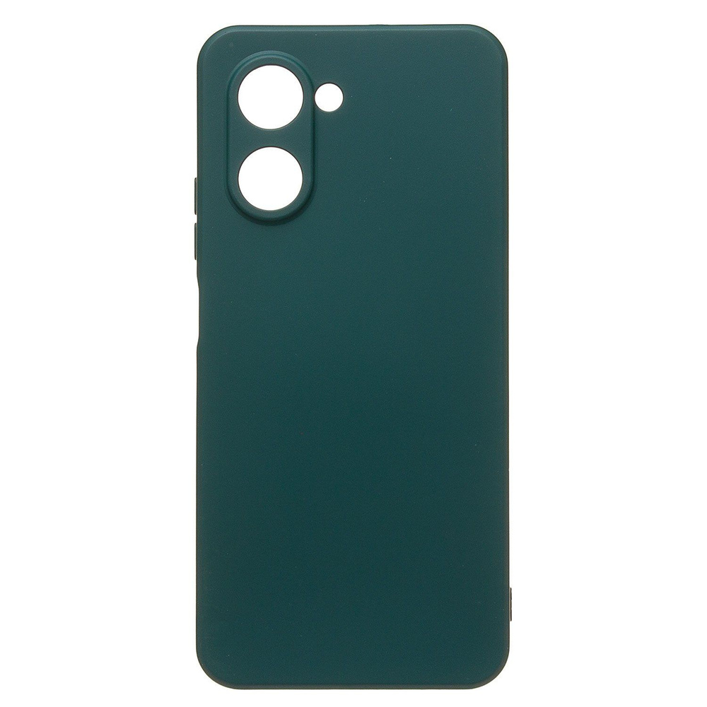 Чехол для Realme C33 (RMX3624) силиконовый Soft Touch 4 <темно-зеленый> #1