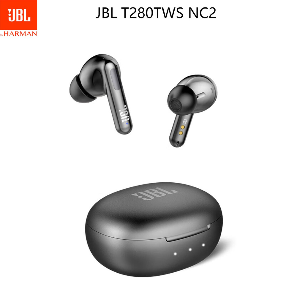 JBL Наушники беспроводные с микрофоном JBL Tune 280, Bluetooth, USB Type-C,  черный