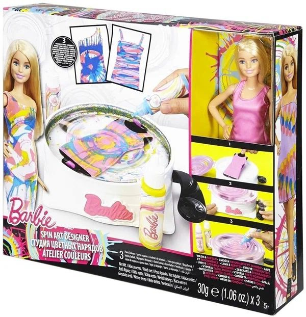 Набор Barbie Дизайн-студия для создания цветных нарядов, 29 см, DMC10  #1
