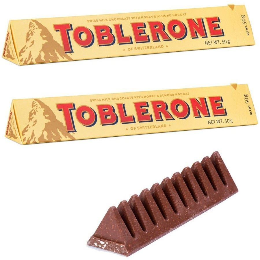 Молочный шоколад Toblerone Milk 100 гр х 2шт (Швейцария) #1