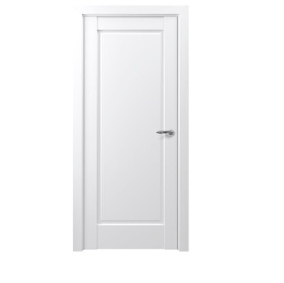 ZADOOR ФАБРИКА ДВЕРЕЙ Дверь межкомнатная Белый матовый, Дерево, МДФ, 700x2300, Глухая  #1