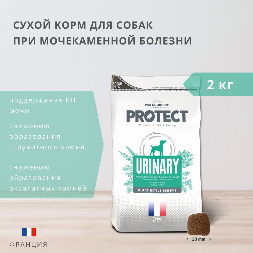 Flatazor Protect Urinary Dog для собак, 2 кг 230206 купить на OZON по ...