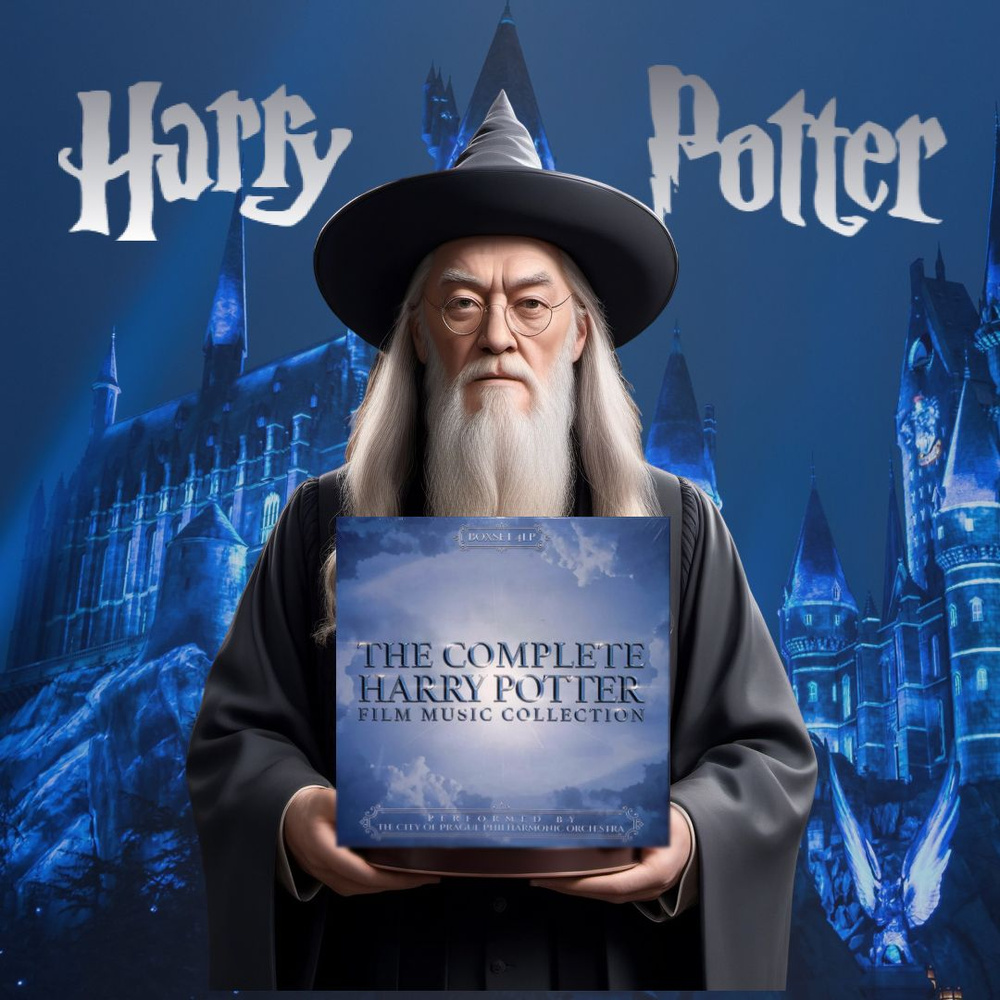 Виниловая пластинка Harry Potter - The Complete film collection - Prague Philharmonic Orchestra 4LP box #1