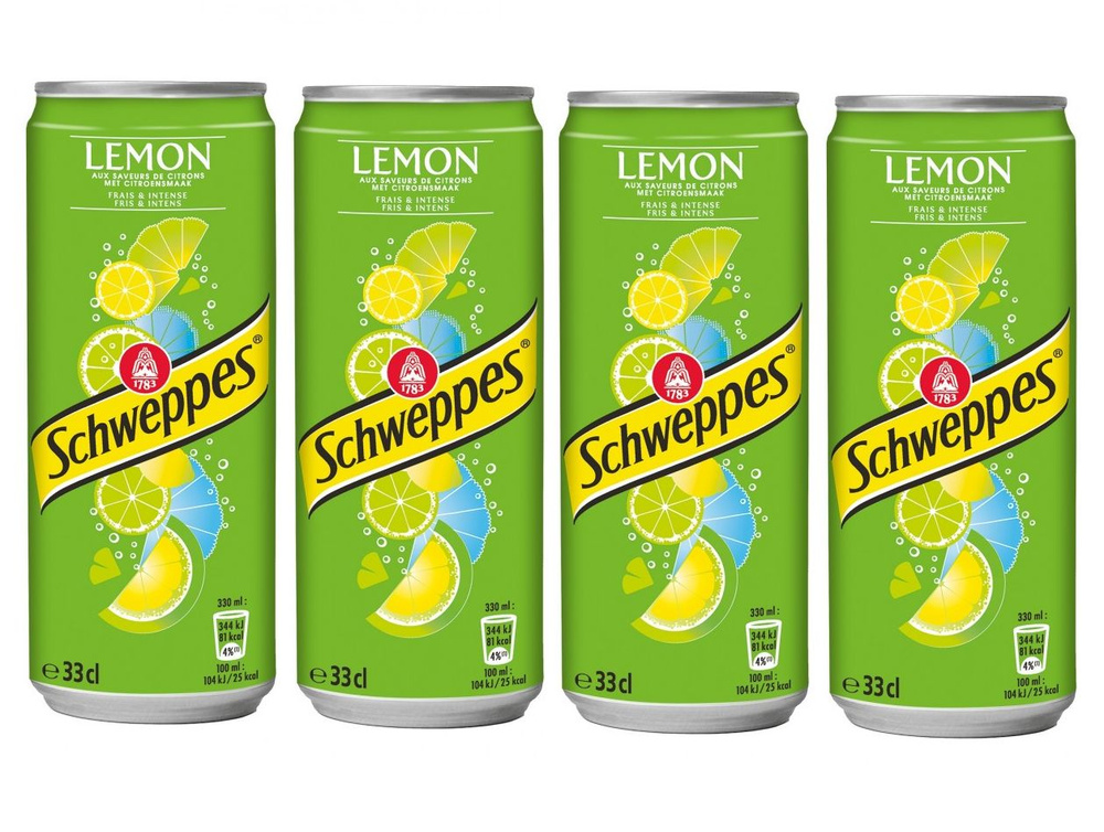 Газированный напиток Schweppes Lemon-Lime (Slim), 330 мл х 4 шт #1