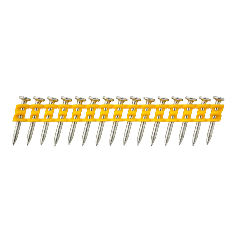 Гвозди DEWALT, для DCN890, по бетону, желтые, 2.6x25 мм,1005 шт., DCN8901025  #1
