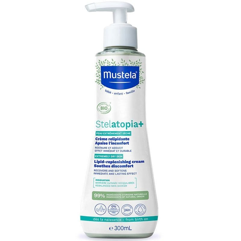 Крем для регенерации липидов Mustela Stelatopia 300 мл #1