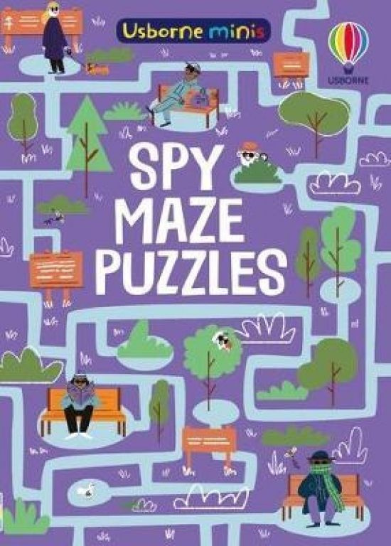 Usborne Minis: Spy Maze Puzzles #1