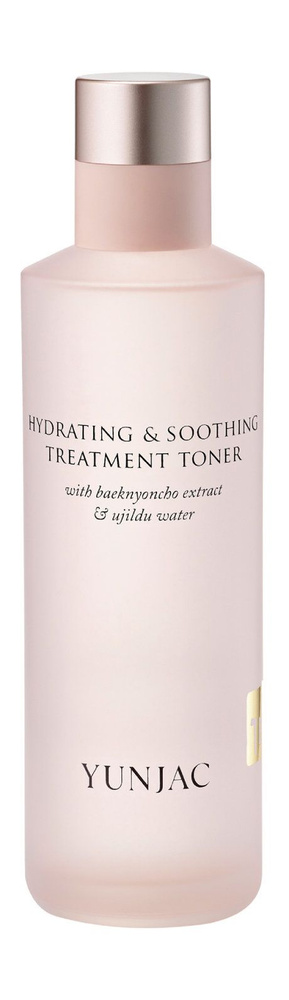 Успокаивающий тонер для нормальной и комбинированной кожи лица Hydrating Soothing Treatment Toner Baeknyoncho #1