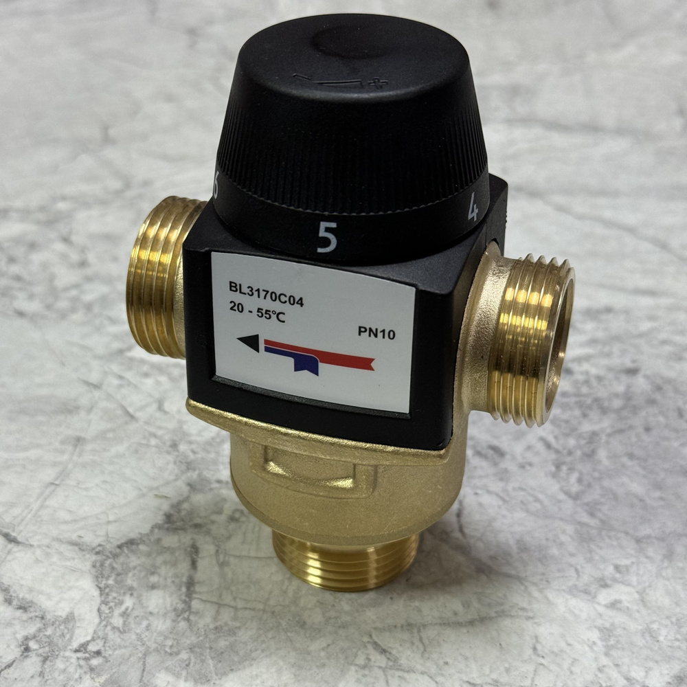 Термосмесительный клапан 1" Zeissler для бойлера и теплого пола BL3170C04  #1